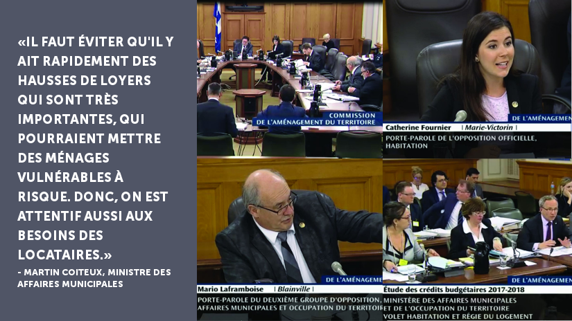 Débats sur le logement le ministre répond aux critiques