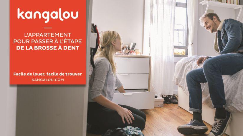 Kangalou a lancé son offensive publicitaire et s'affiche là où sont vos futurs locataires