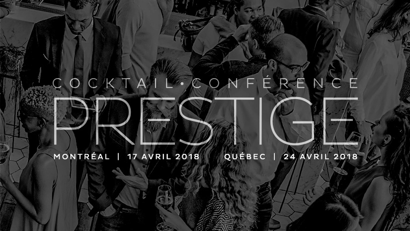 Le Cocktail-conférence Prestige est de retour