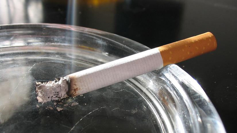 Cigarette: a tenant sees his lease go up in smoke