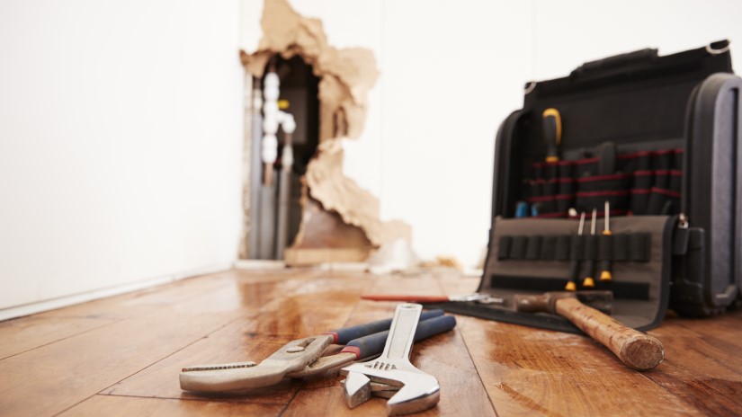 Water damage: a tenant must be able to see the extent of the damage