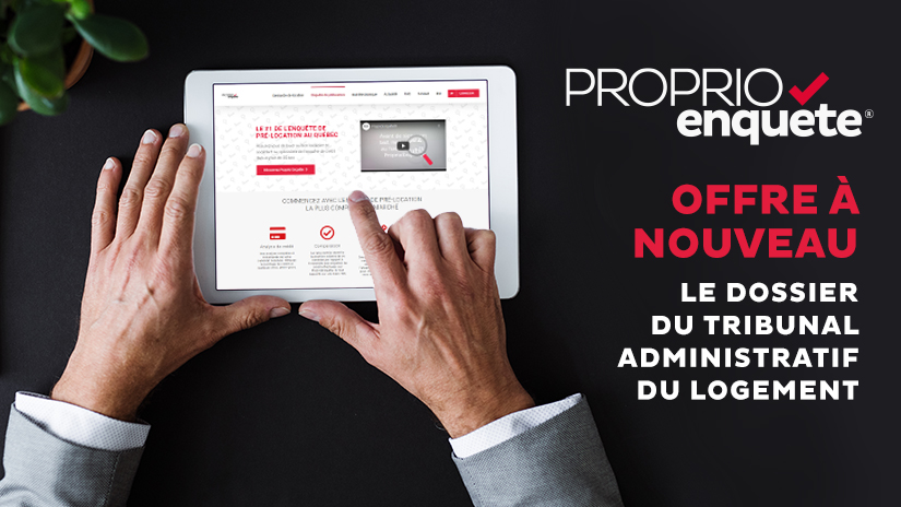 ProprioEnquête:  the TAL is back!