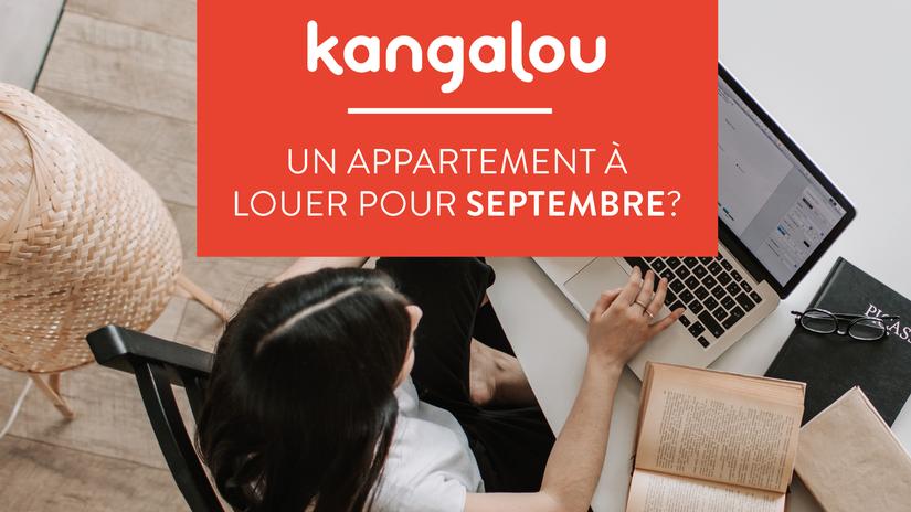 Un appartement à louer pour septembre ?