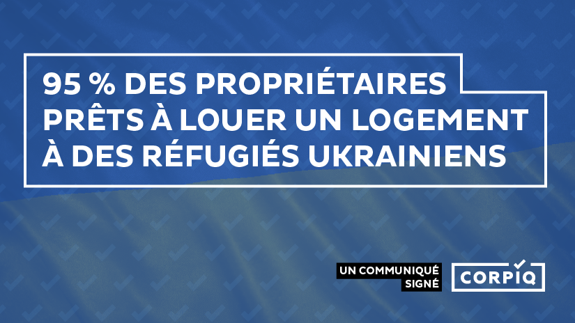 95 % des propriétaires prêts à louer un logement à des réfugiés ukrainiens