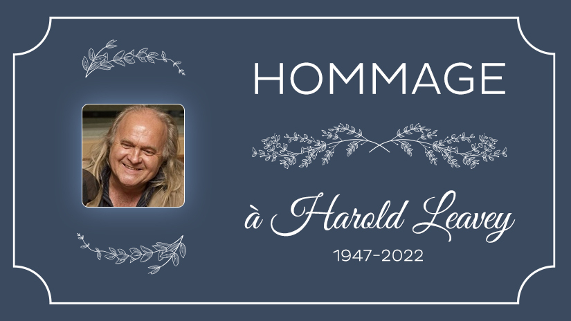 Hommage à Harold Leavey