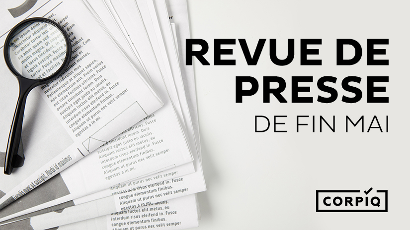 Revue de presse de fin mai