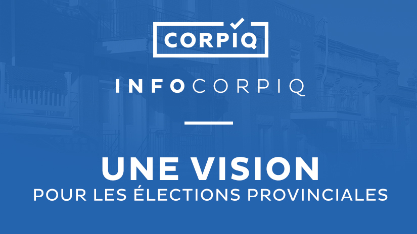 Une vision pour les élections provinciales