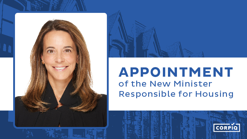 Appointment of the New Minister Responsible for Housing