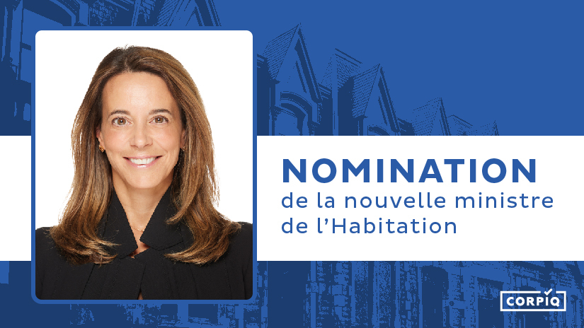 Nomination de la nouvelle ministre de l’Habitation