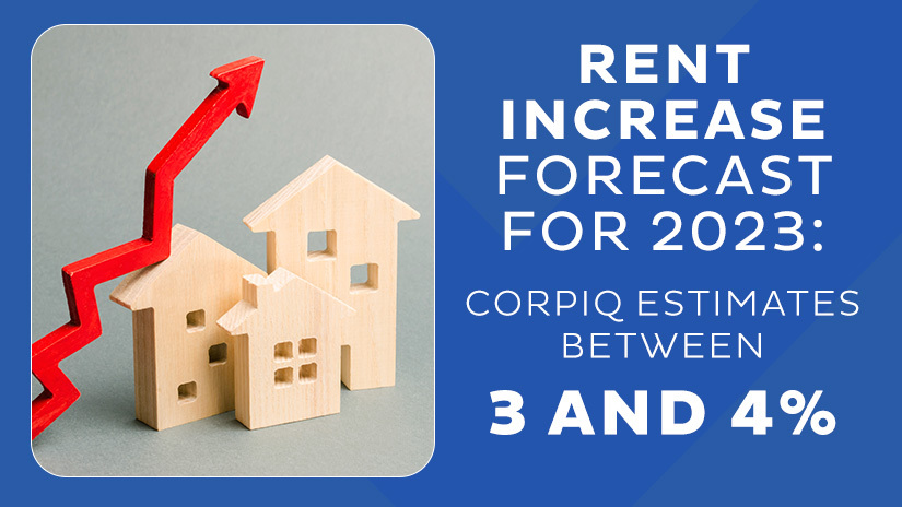 Rent increase forecast for 2023: CORPIQ estimates between 3 and 4%