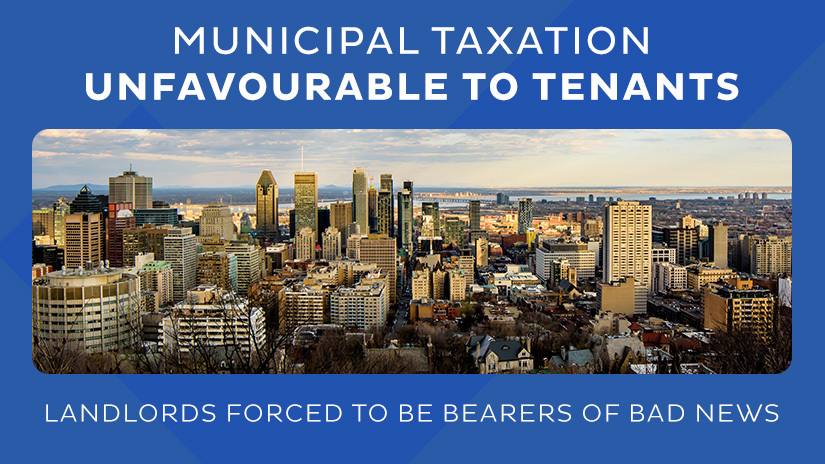 Municipal taxation unfavourable to tenants: landlords forced to be bearers of bad news