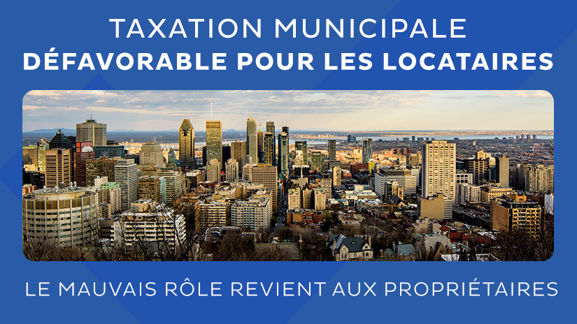 Taxation municipale défavorable pour les locataires : le mauvais rôle revient aux propriétaires