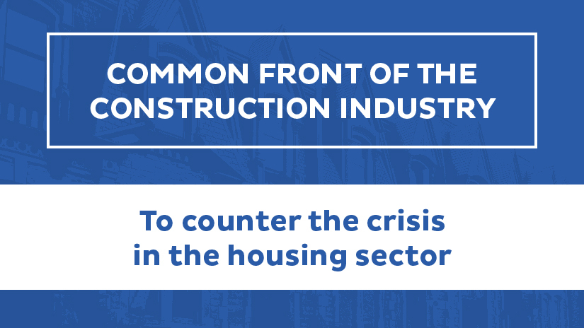 Construction industry coalition to combat the housing crisis