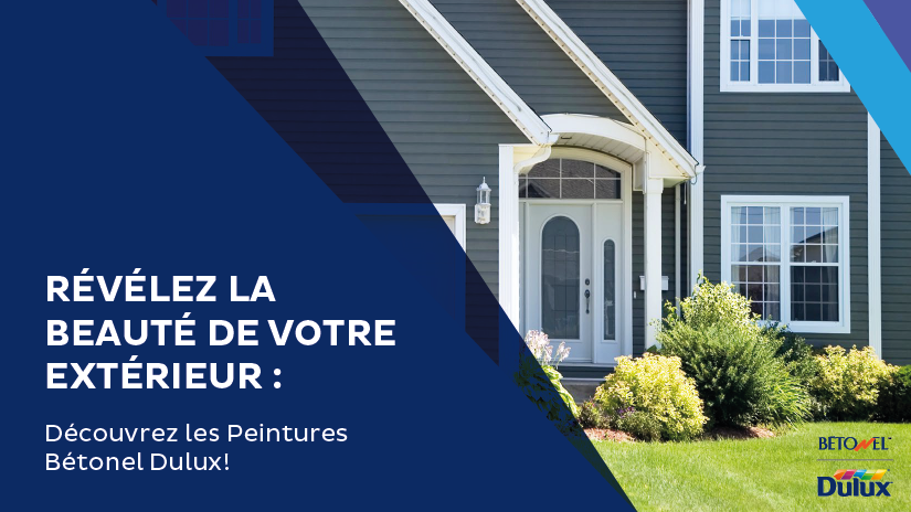 Révélez la beauté de votre extérieur : Découvrez les peintures Bétonel Dulux