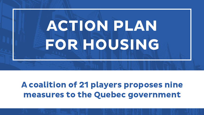 A coalition of 21 players proposes nine action levers to the Quebec government