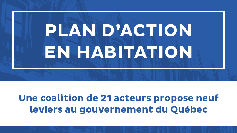 Une coalition de 21 acteurs propose neuf leviers au gouvernement du Québec