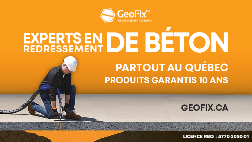GeoFix la solution pour réparer et stabiliser les infrastructures de béton