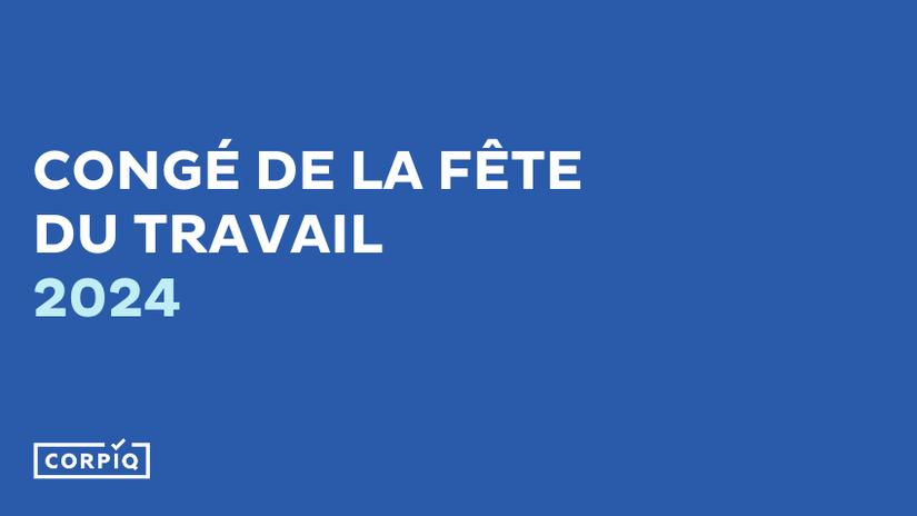 Congé de la fête du travail 2024